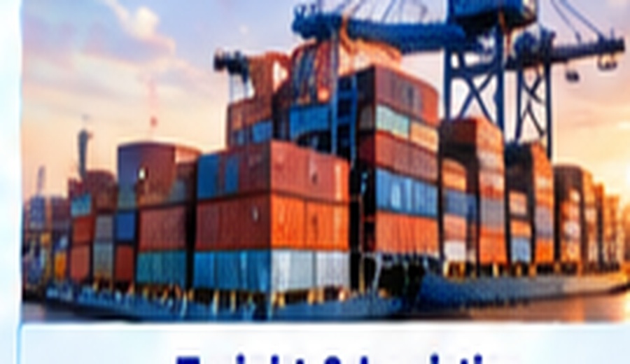 Freight containers and port logistics